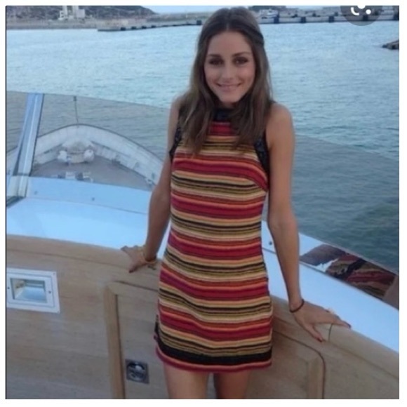 NEW Free People New Romantics Woven Stripe Sheath Dress, Celeb Fave - Picture 4 of 6